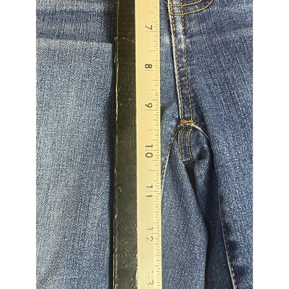 Madewell 10" High Rise Skinny Women's 24 Blue Casual Denim Stretch Button Fly - Picture 5 of 15